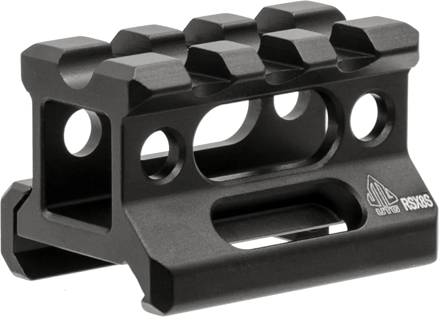 UTG Leapers MT-RSX8S Inc Ss Picatinny Riser Mount, Black, 0.83"