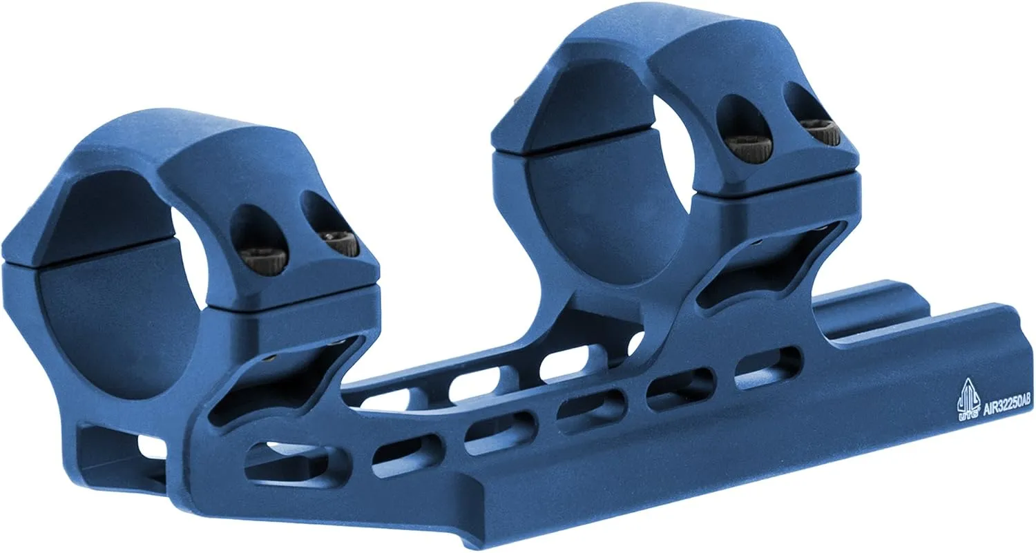 UTG unisex adult UTG ACCU SYNC 30mm High Profile 50mm Offset Picatinny Scope, Blue, High US
