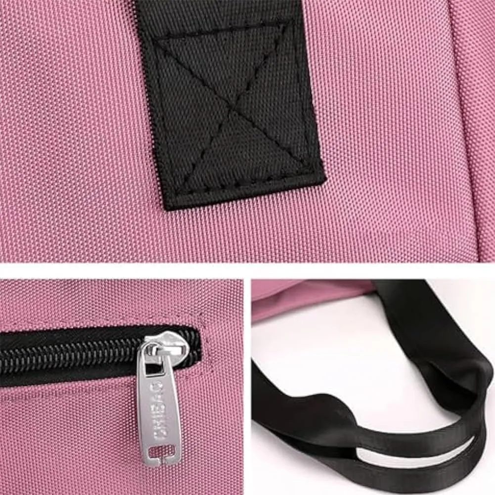 Utrum Large Capacity Water Repellent Multi Pocket Nylon Shoulder Bag, Waterproof Tote Bags for Women, Large Handbags Purses