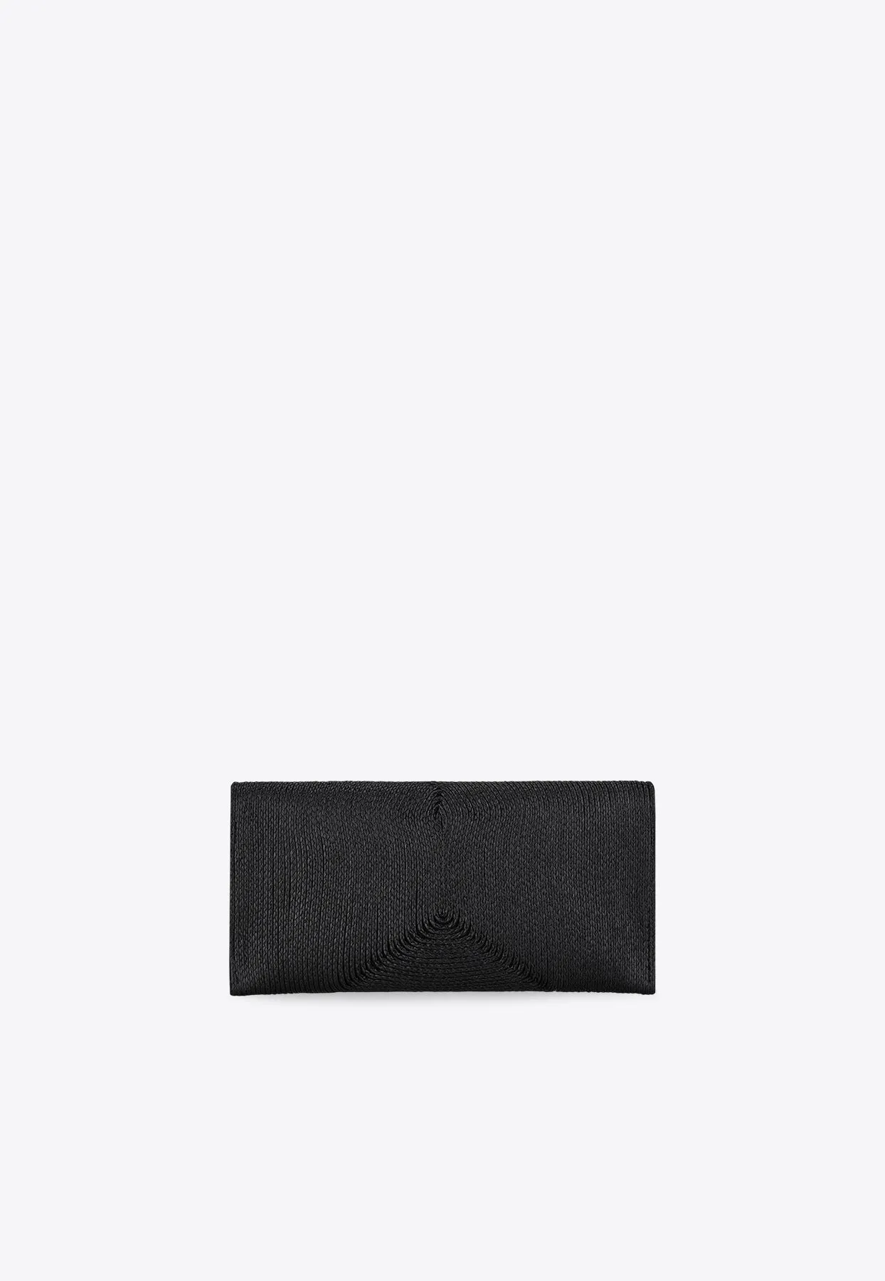 Vacanza Clutch Mirror-Effect Leather