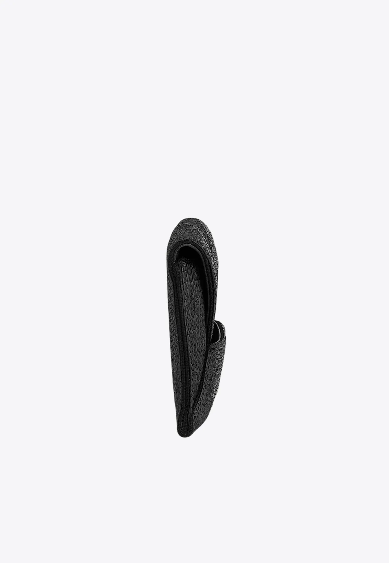 Vacanza Clutch Mirror-Effect Leather