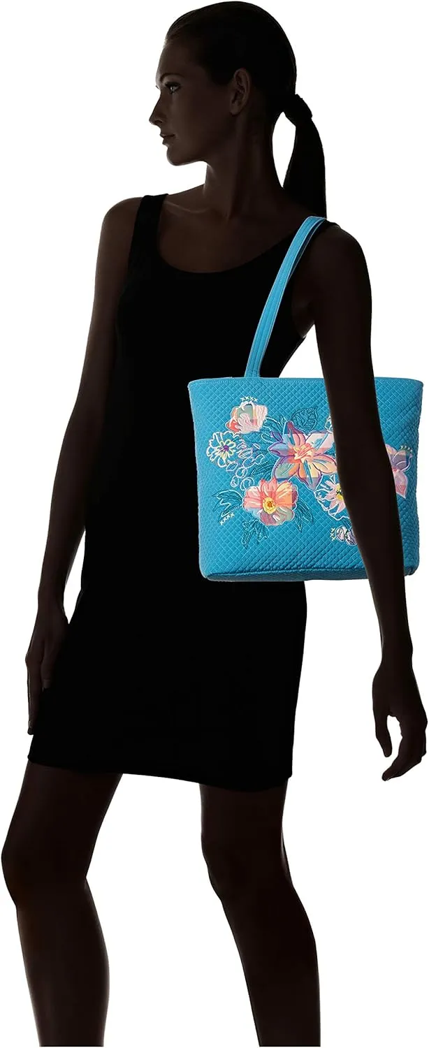 Vera Bradley Women's Microfiber Vera Tote Bag