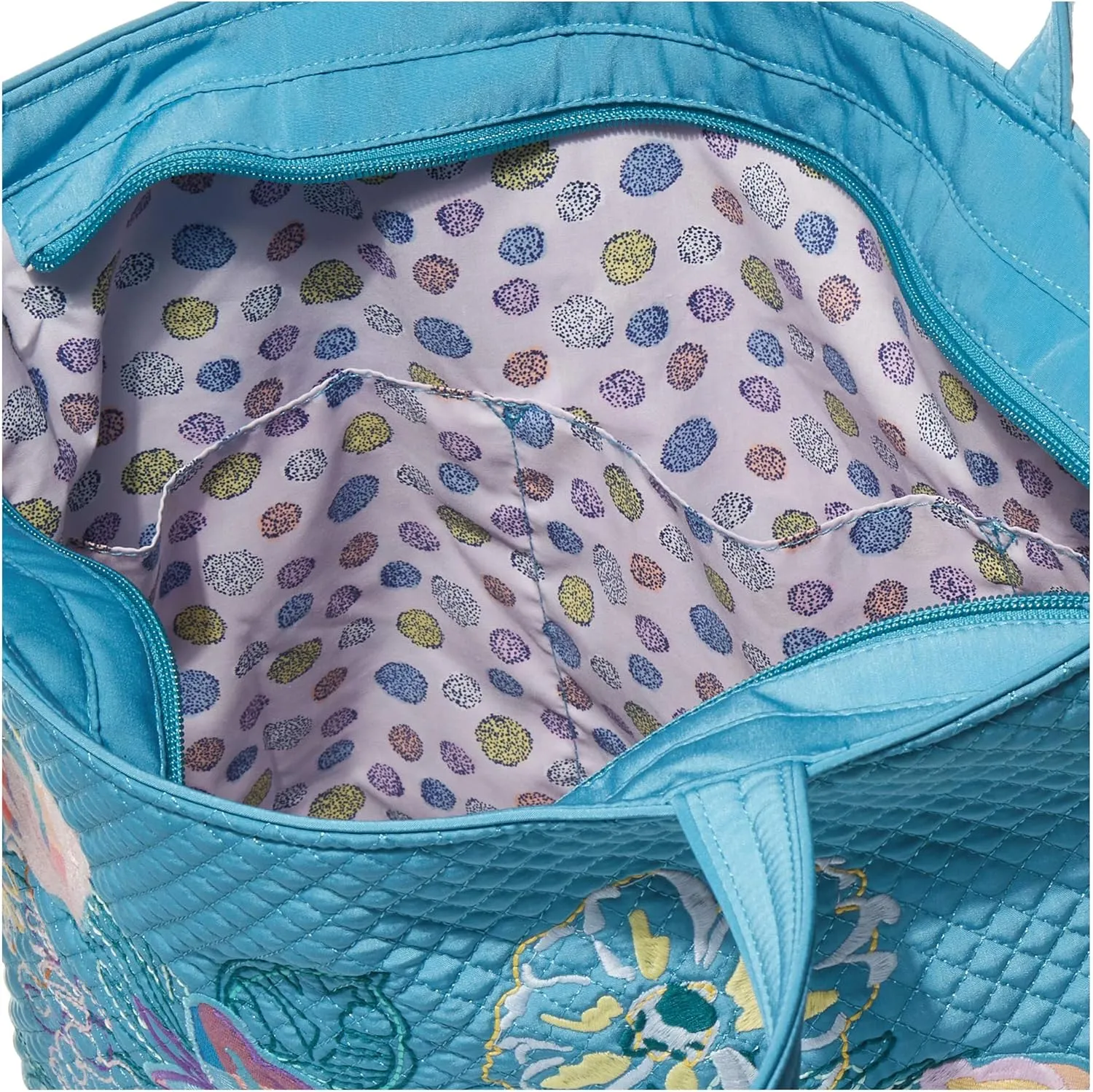 Vera Bradley Women's Microfiber Vera Tote Bag