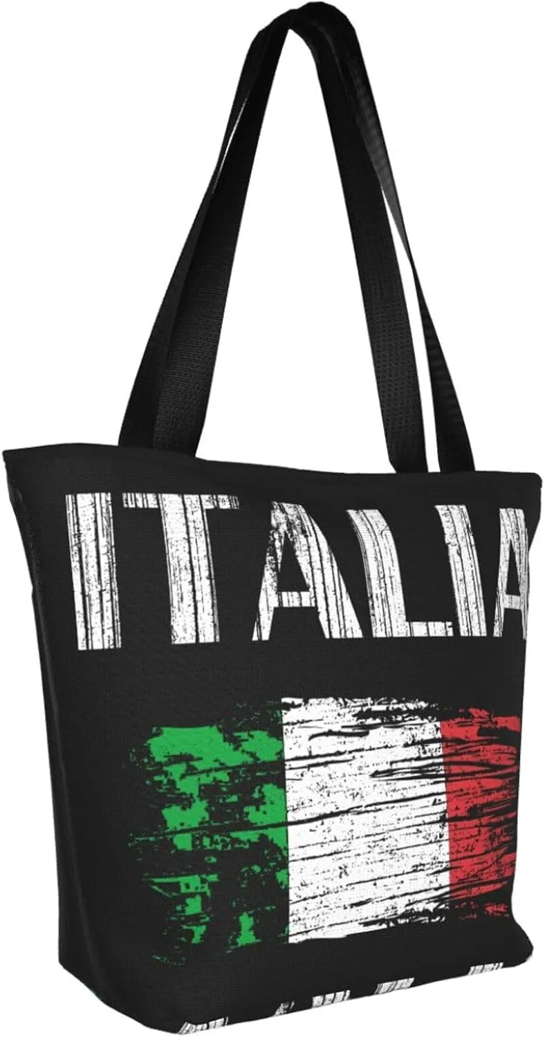 Vintage Old Ethiopia Flag Lion Of Judah Women's Tote Bag Shoulder Bag Shopping Handbag Large Capacity Handbag