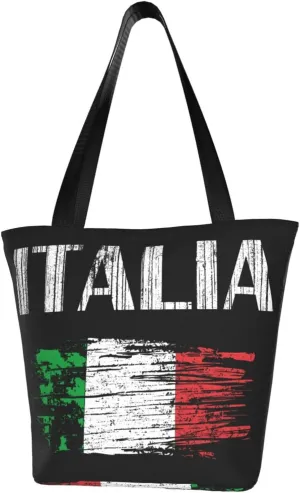 Vintage Old Ethiopia Flag Lion Of Judah Women's Tote Bag Shoulder Bag Shopping Handbag Large Capacity Handbag