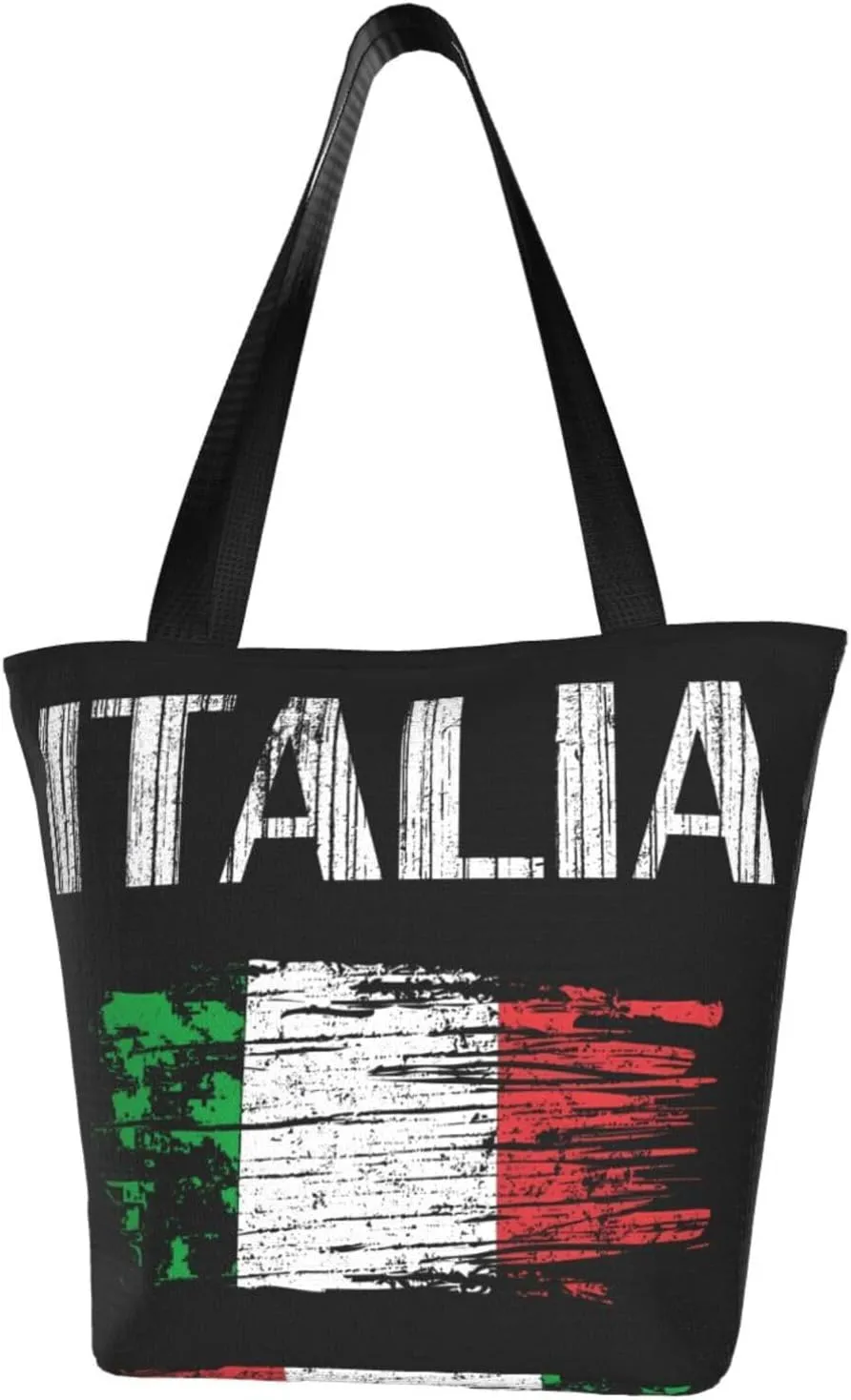 Vintage Old Ethiopia Flag Lion Of Judah Women's Tote Bag Shoulder Bag Shopping Handbag Large Capacity Handbag