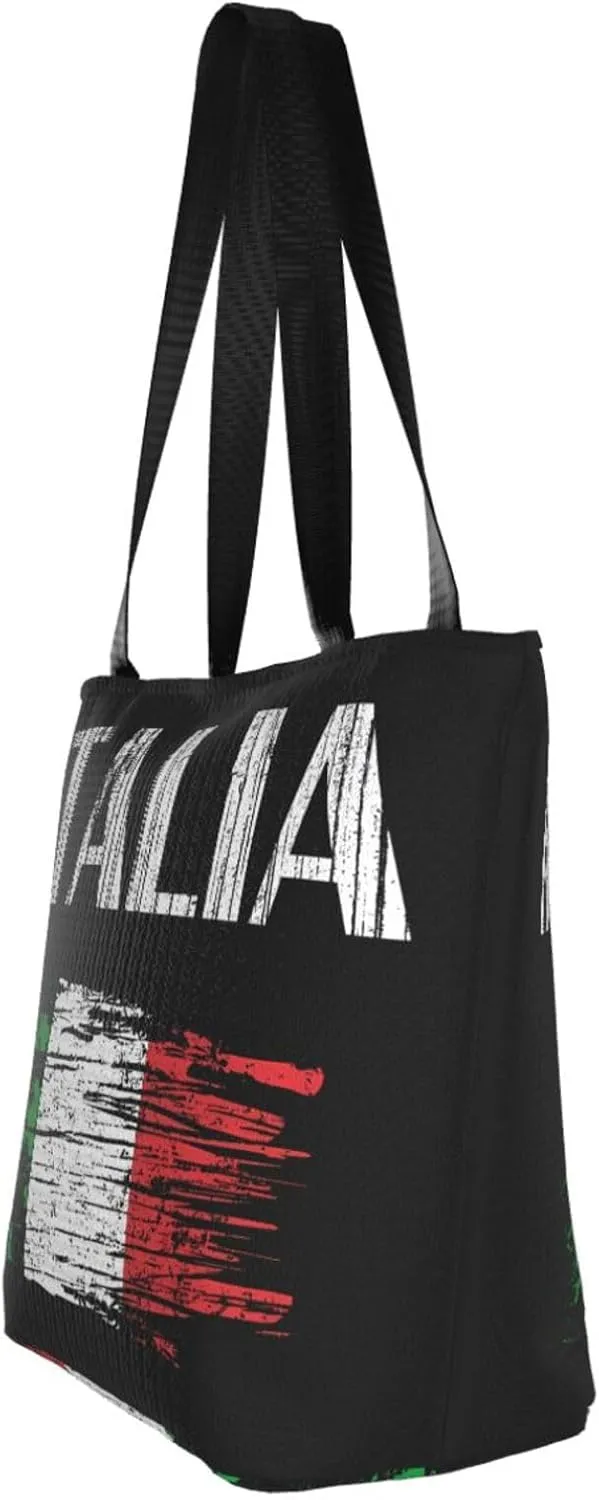 Vintage Old Ethiopia Flag Lion Of Judah Women's Tote Bag Shoulder Bag Shopping Handbag Large Capacity Handbag