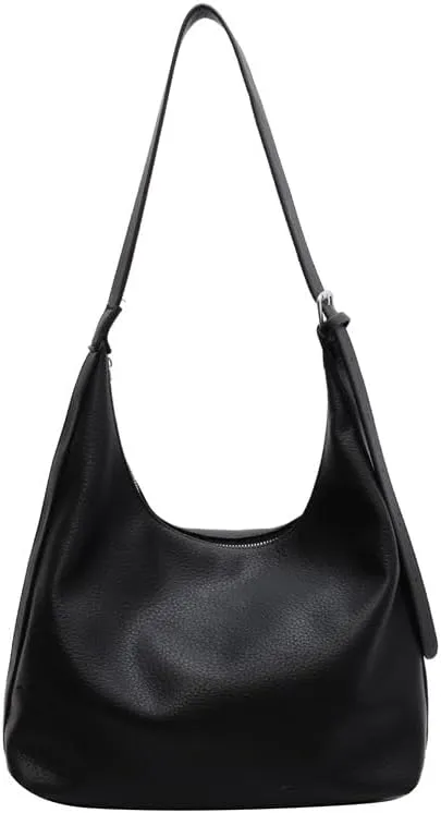 Vintage-style Crossbody Bag with Adjustable Shoulder Strap and Large Capacity for All-matching Outfits