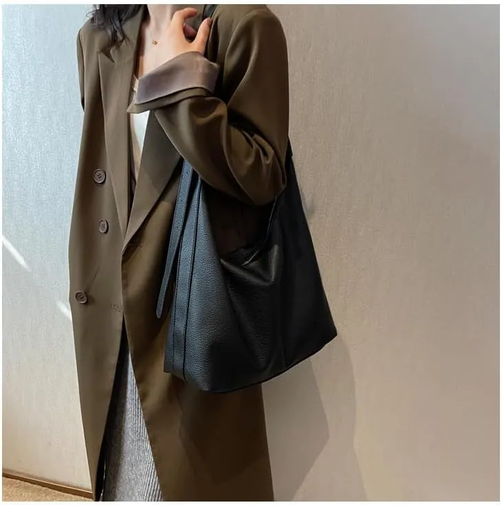 Vintage-style Crossbody Bag with Adjustable Shoulder Strap and Large Capacity for All-matching Outfits