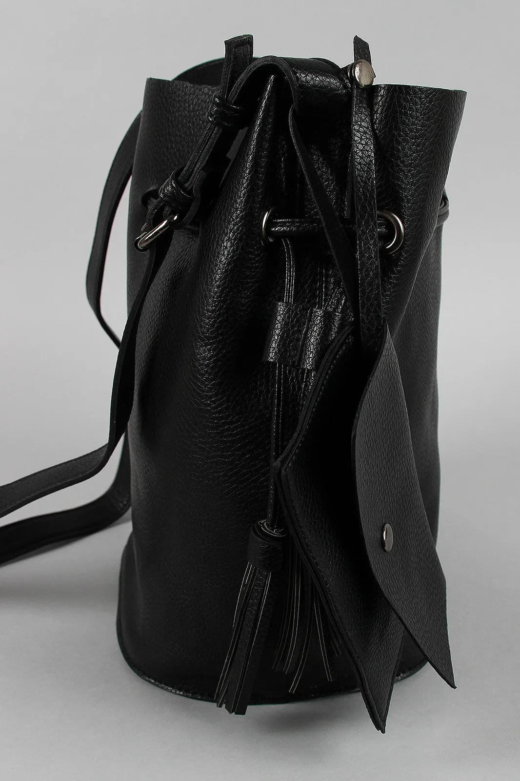 Voice-controlled Drawstring Double Bag Attractive Bucket