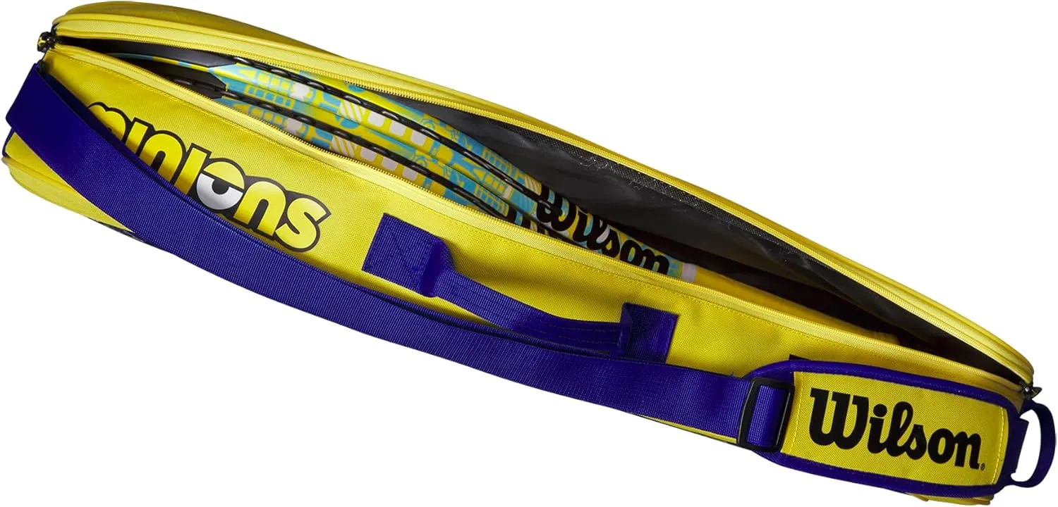 WILSON Minions 3.0 Tennis Racket Bags - Blue/Yellow
