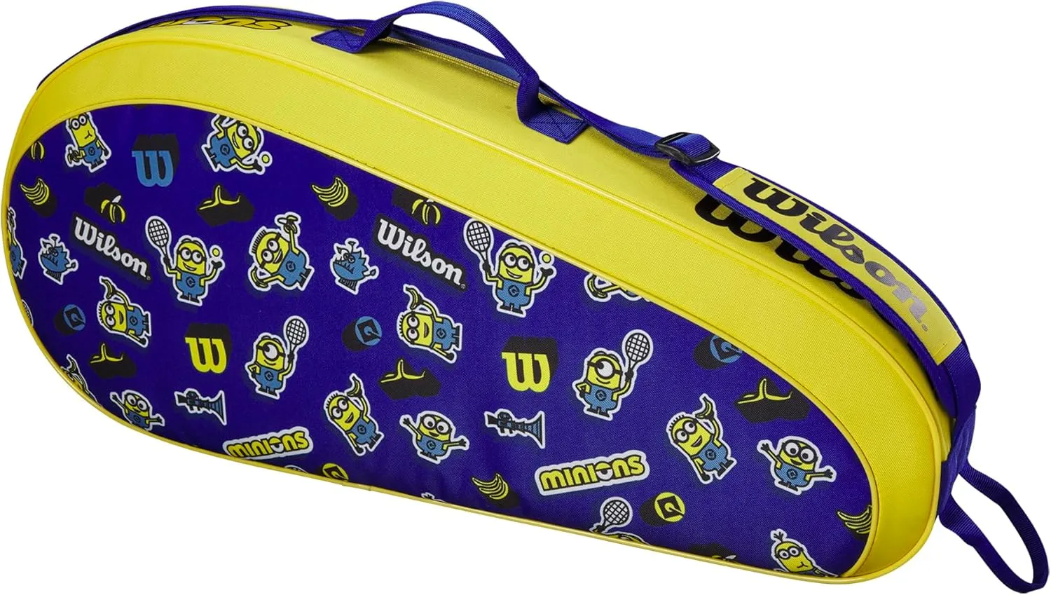 WILSON Minions 3.0 Tennis Racket Bags - Blue/Yellow
