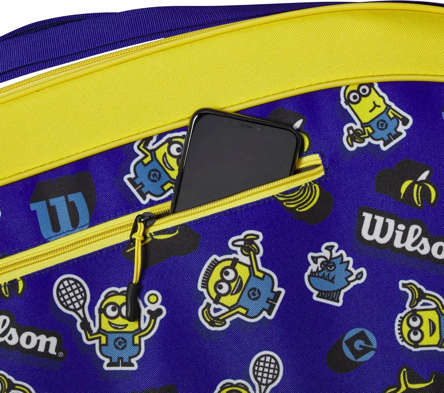 WILSON Minions 3.0 Tennis Racket Bags - Blue/Yellow