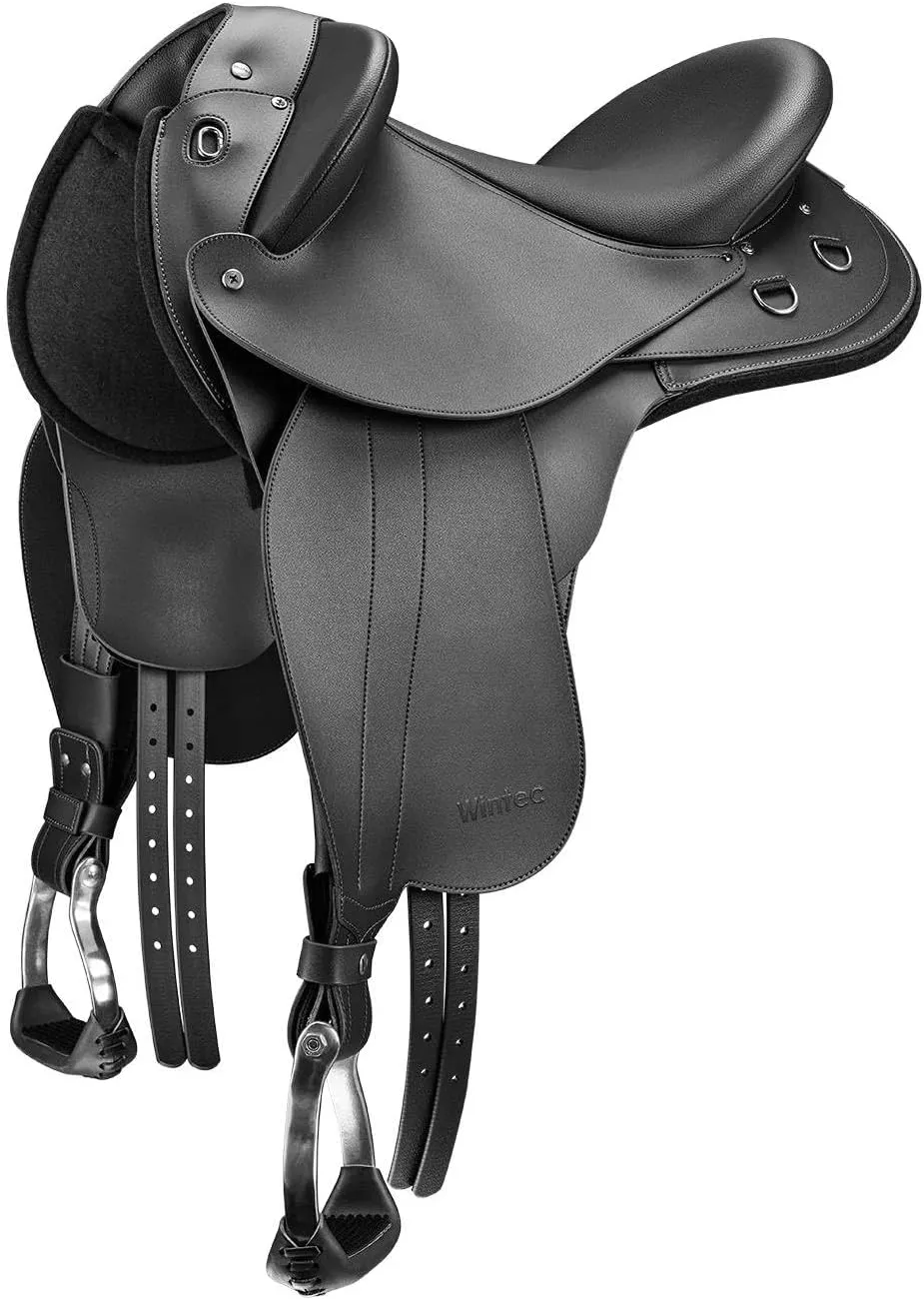 Wintec 500 HB Saddle M Short Black