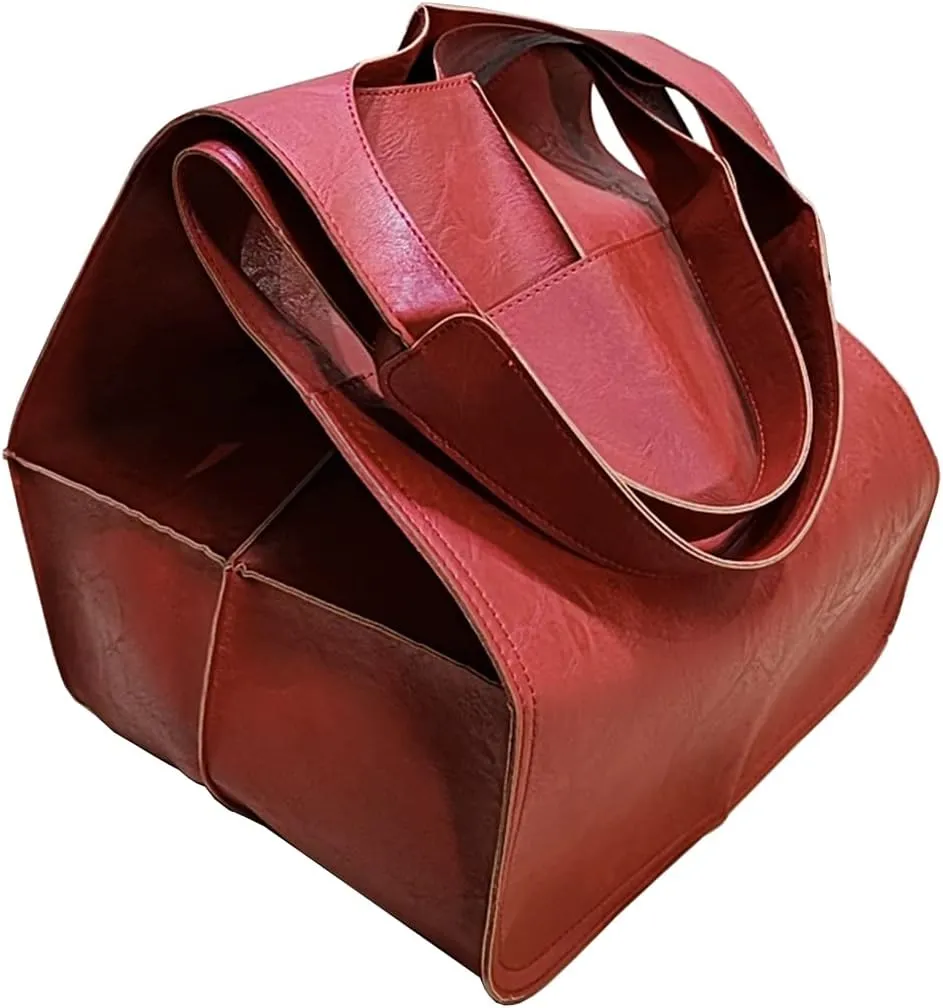 Women Big Hobo Handbag Leather Shoulder Bag Work Large Capacity Tote Purses