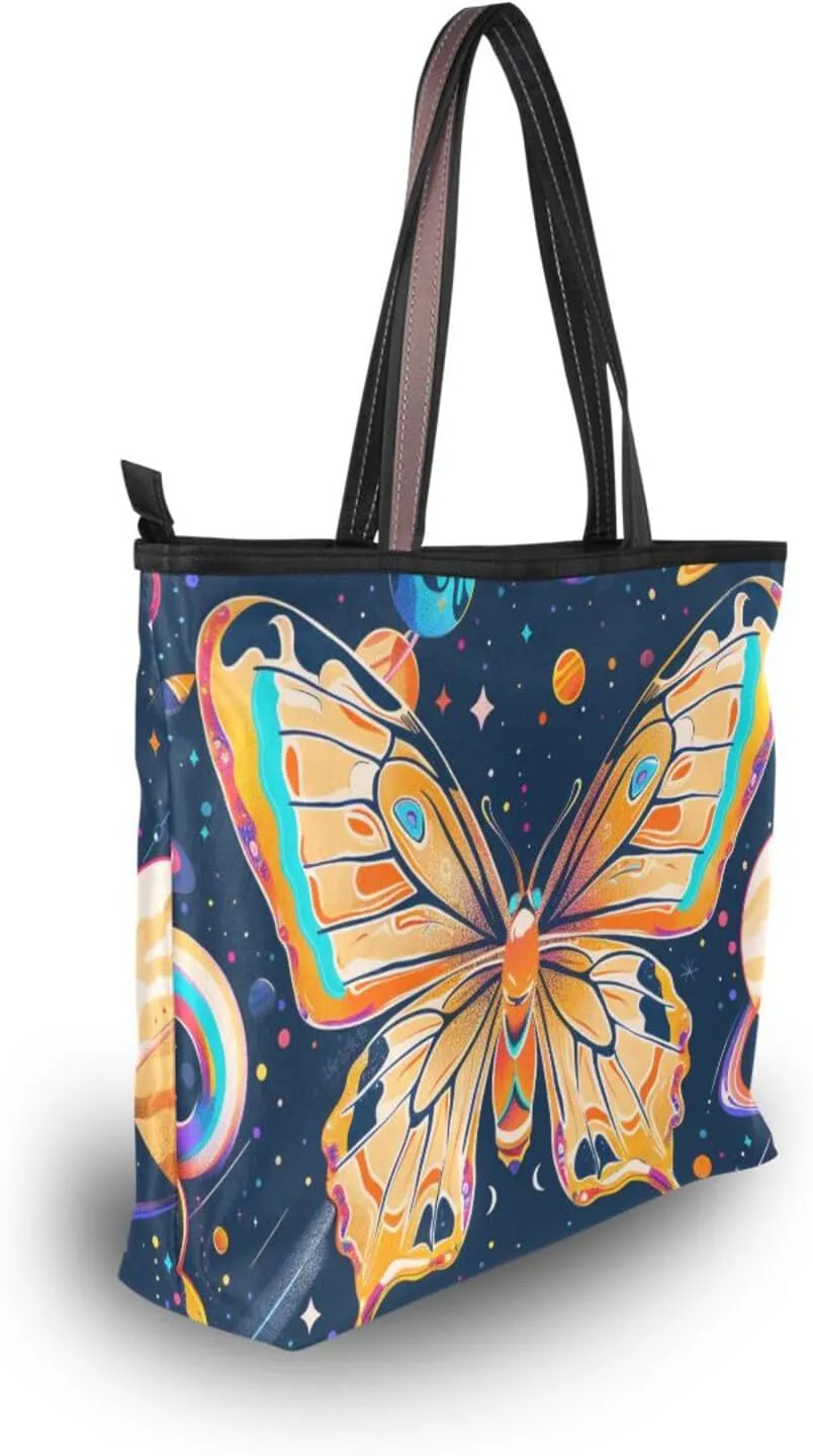 Women Tote Bag, Large Shoulder Hobo Bags Casual Handbags Big Capacity Shopping Work Bag for Vacation, 45
