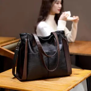 Women's Canvas Large Capacity Fashion Simple Shoulder Bags