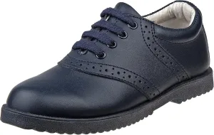 Womens Classic Saddle Oxfords Lace-Up Shoes