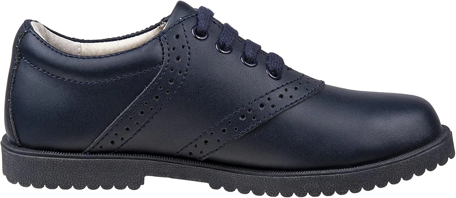 Womens Classic Saddle Oxfords Lace-Up Shoes
