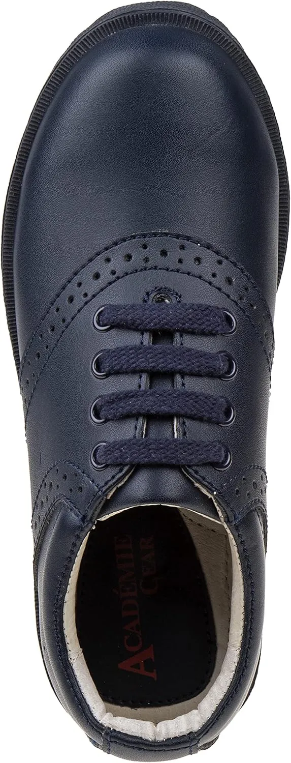 Womens Classic Saddle Oxfords Lace-Up Shoes