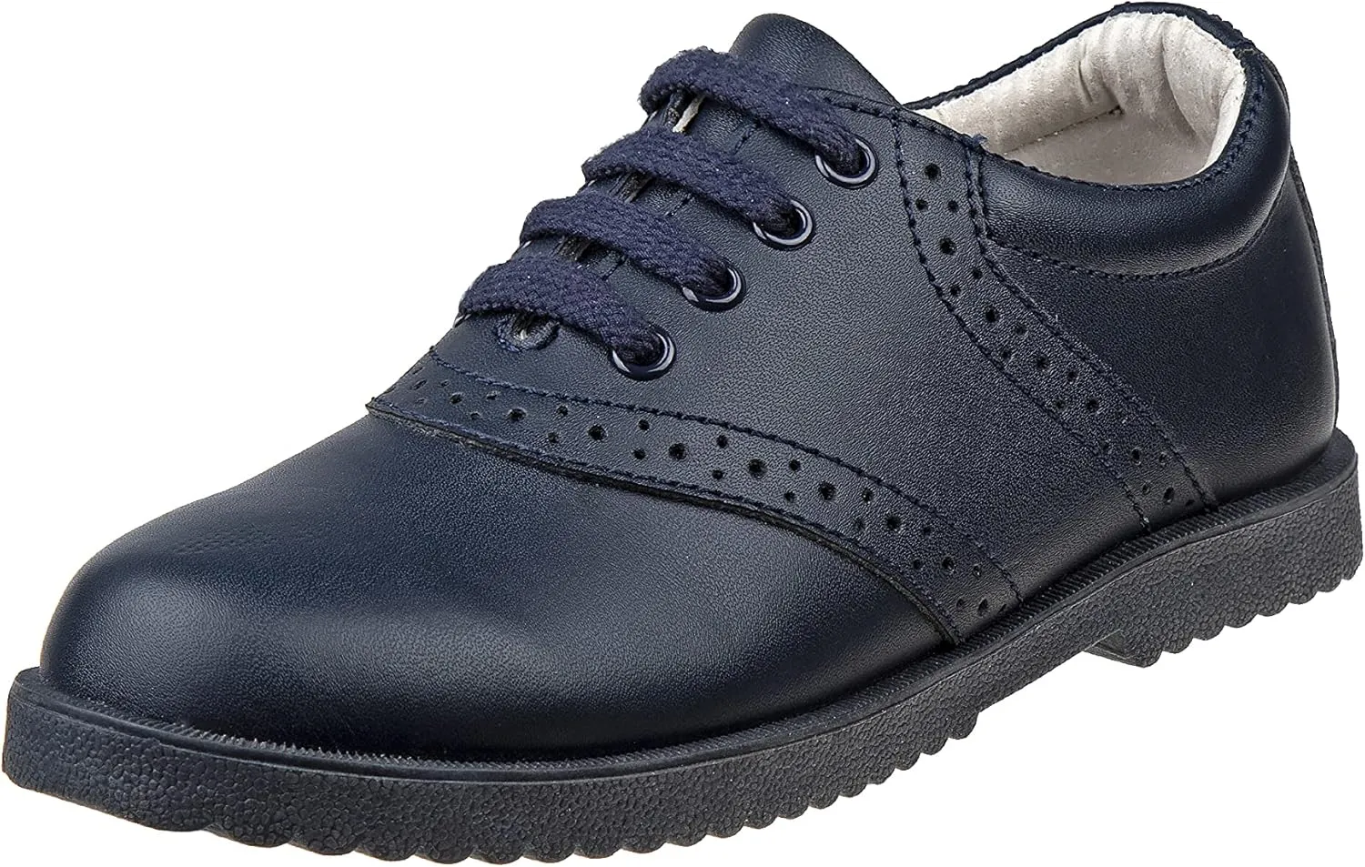 Womens Classic Saddle Oxfords Lace-Up Shoes