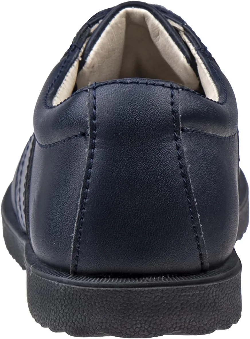 Womens Classic Saddle Oxfords Lace-Up Shoes