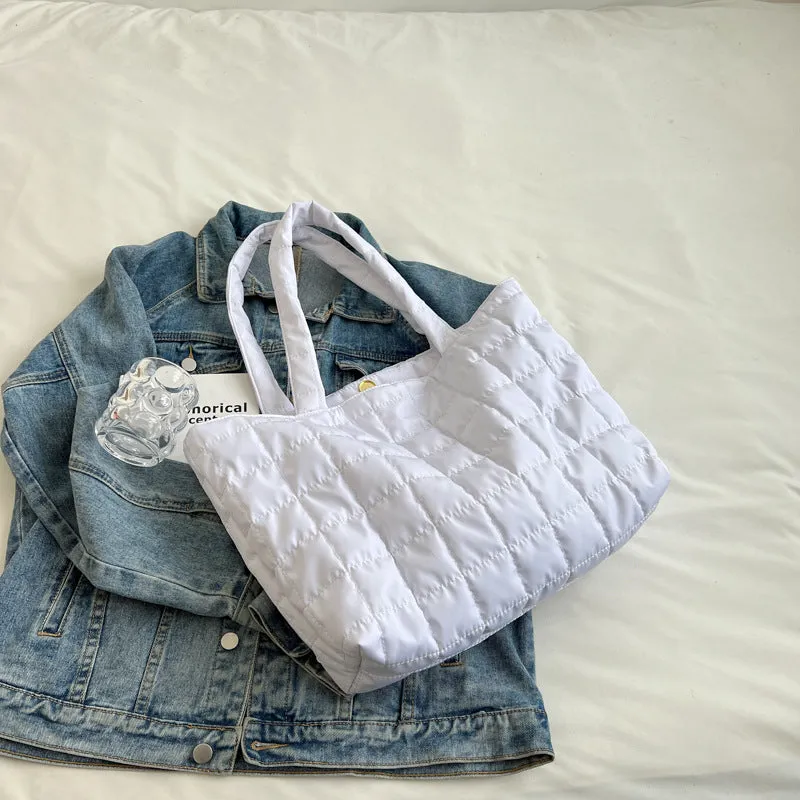 Women's Cotton Jacket Large Capacity Down Underarm Shoulder Bags