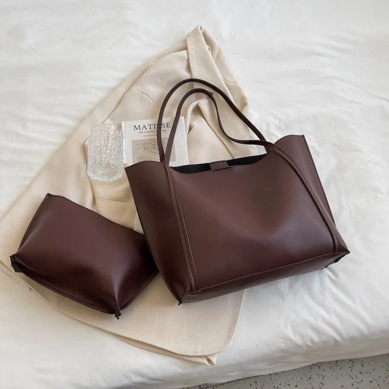 Women's Large Capacity Fashion Versatile Niche One Shoulder Bags