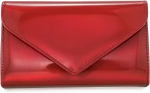 Women’s Mirrored Metallic Faux Leather Evening Bag Glimmering Clutch Purse for Prom/Cocktail/Wedding/Party