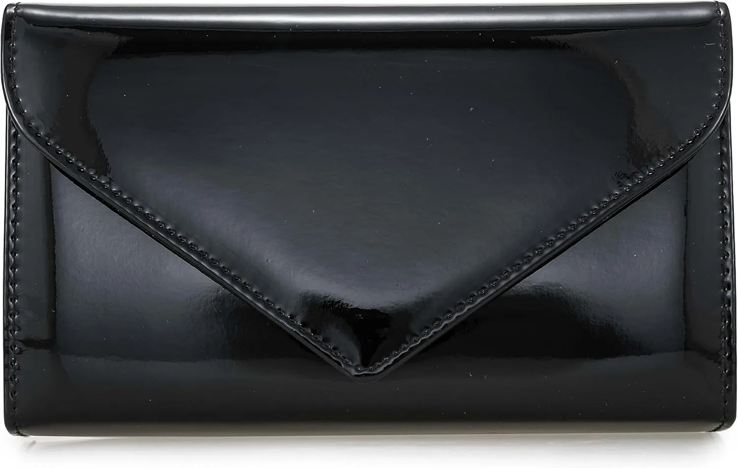 Women’s Mirrored Metallic Faux Leather Evening Bag Glimmering Clutch Purse for Prom/Cocktail/Wedding/Party