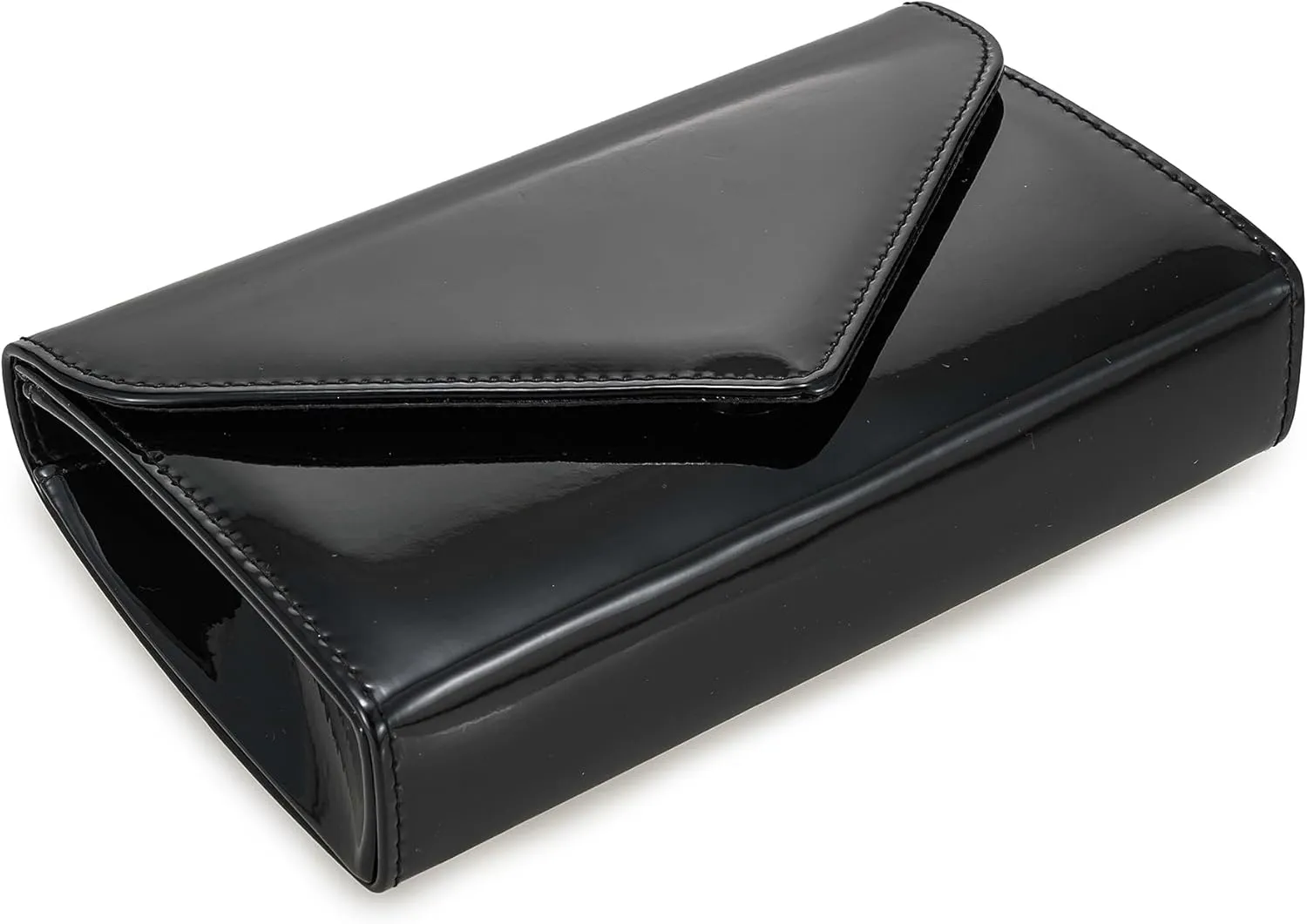 Women’s Mirrored Metallic Faux Leather Evening Bag Glimmering Clutch Purse for Prom/Cocktail/Wedding/Party