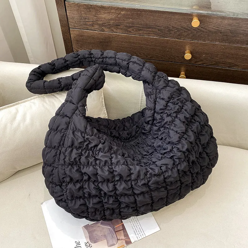 Women's Pleated Cloud Size Large Capacity Bubble Crossbody Bags
