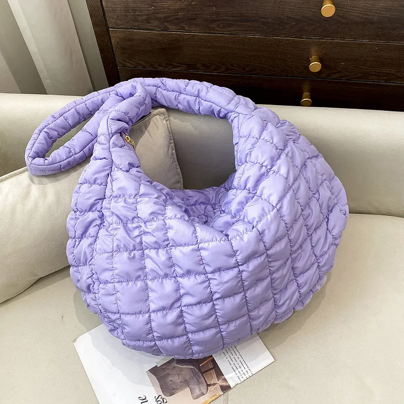 Women's Pleated Cloud Size Large Capacity Bubble Crossbody Bags