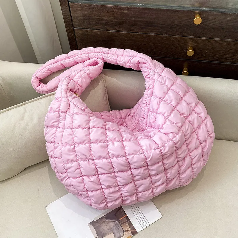 Women's Pleated Cloud Size Large Capacity Bubble Crossbody Bags