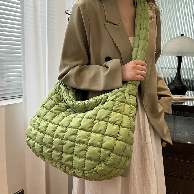 Women's Pleated Cloud Size Large Capacity Bubble Crossbody Bags