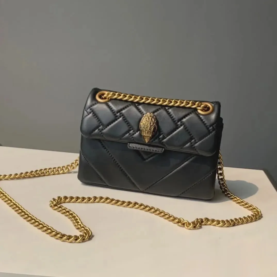 Women's Rhombus Chain Eagle Head Lion Crossbody Bags