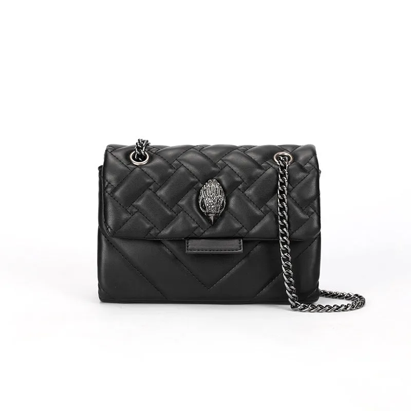 Women's Rhombus Chain Eagle Head Lion Crossbody Bags