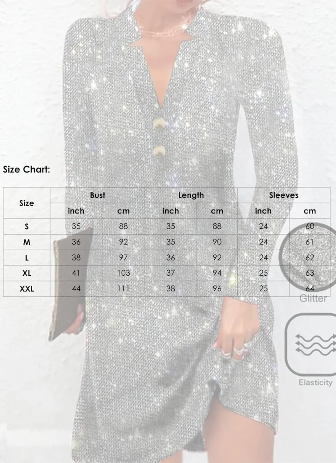 Women's Summer Dresses Flattering V Neck Long Sleeves Dress Print Shift Spring Mini Dress Date Dresses