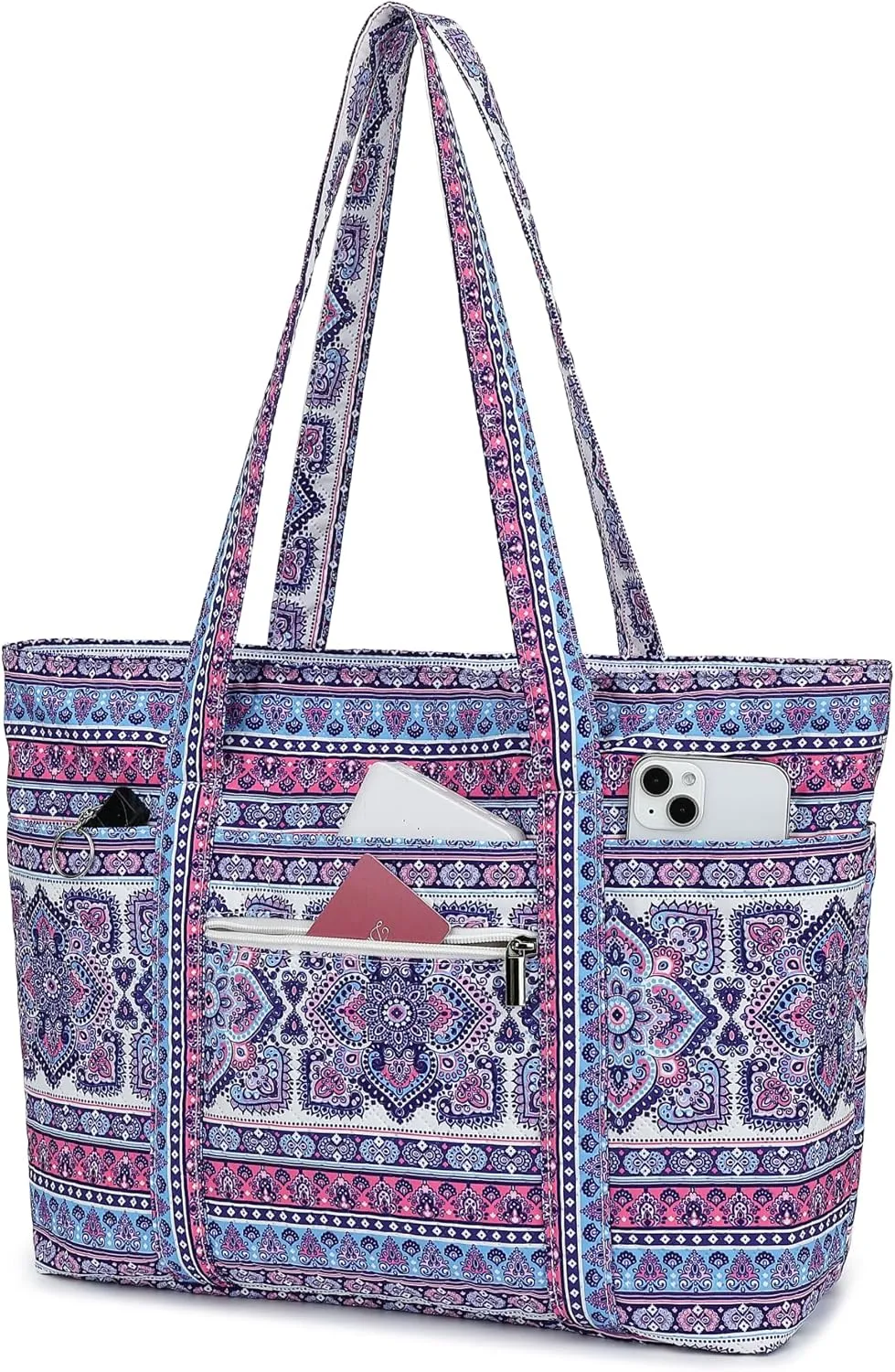 Women's Tote Bag with Laptop Compartment Fit 15.6 inch 16 inch Laptop,Large Capacity Handbag for Work, Travel