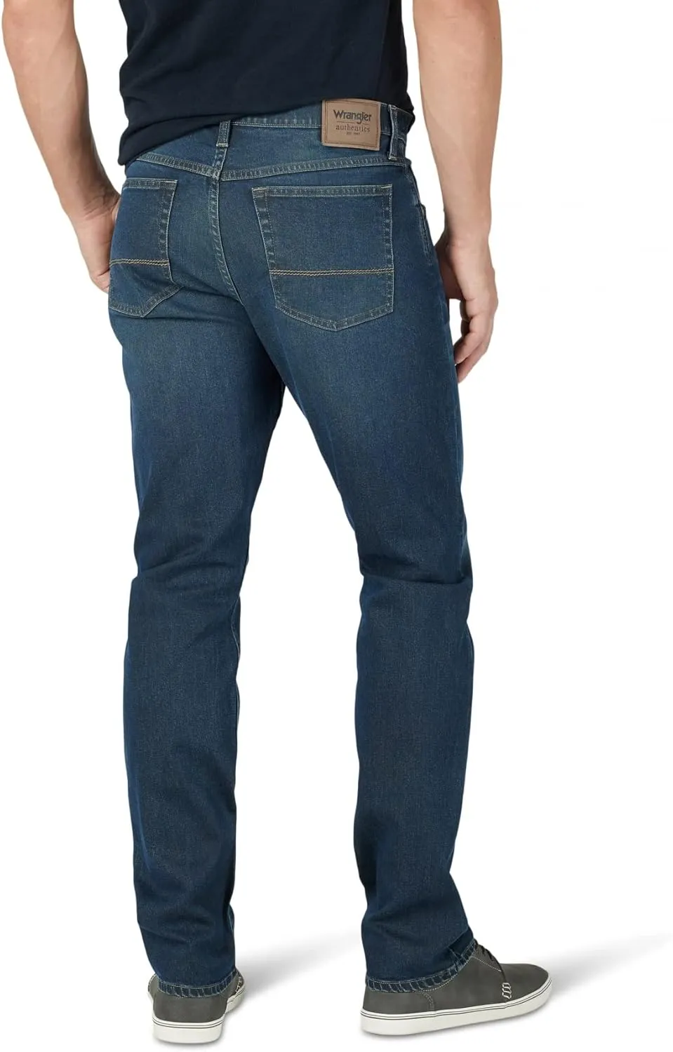 Wrangler Authentics Men's Athletic Fit Stretch Jean