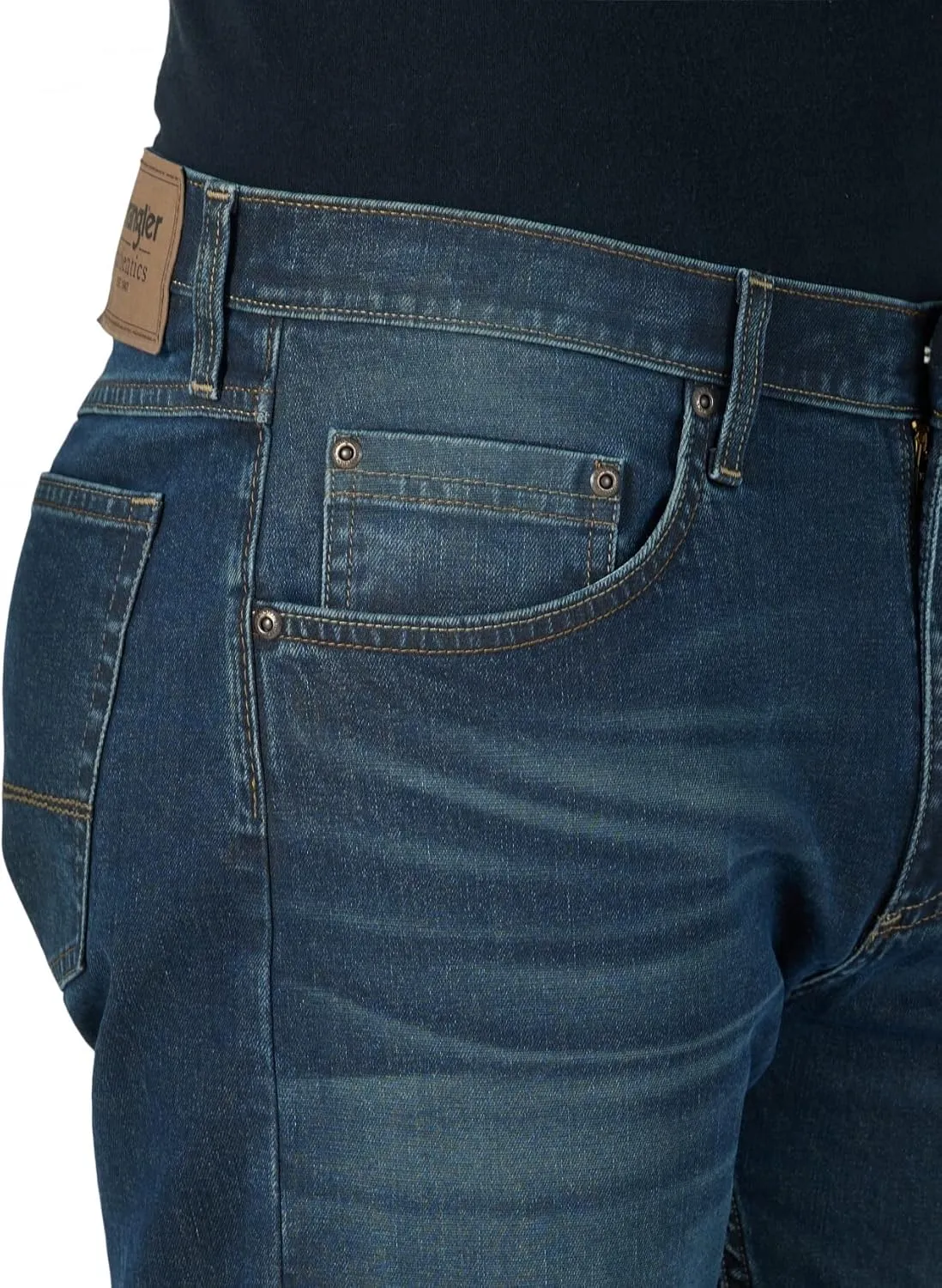 Wrangler Authentics Men's Athletic Fit Stretch Jean