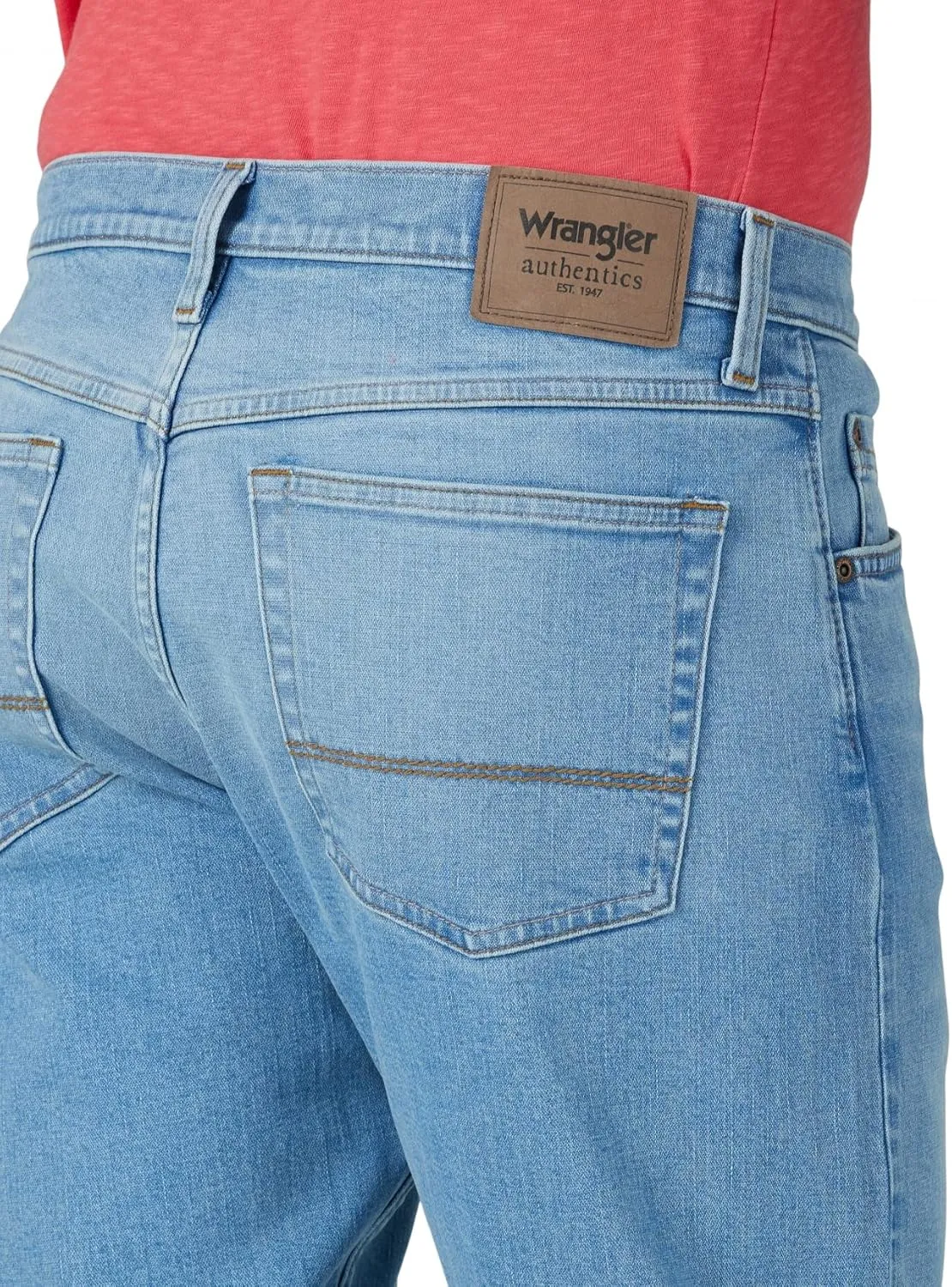 Wrangler Authentics Men's Athletic Fit Stretch Jean