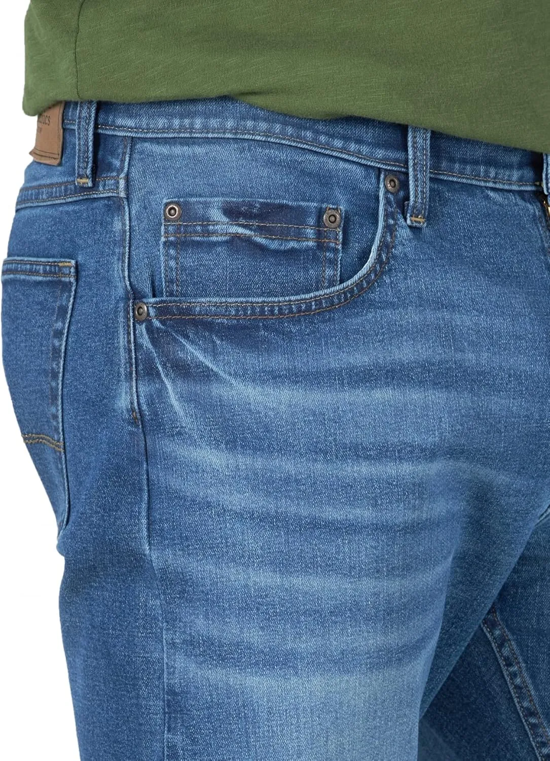 Wrangler Authentics Men's Athletic Fit Stretch Jean