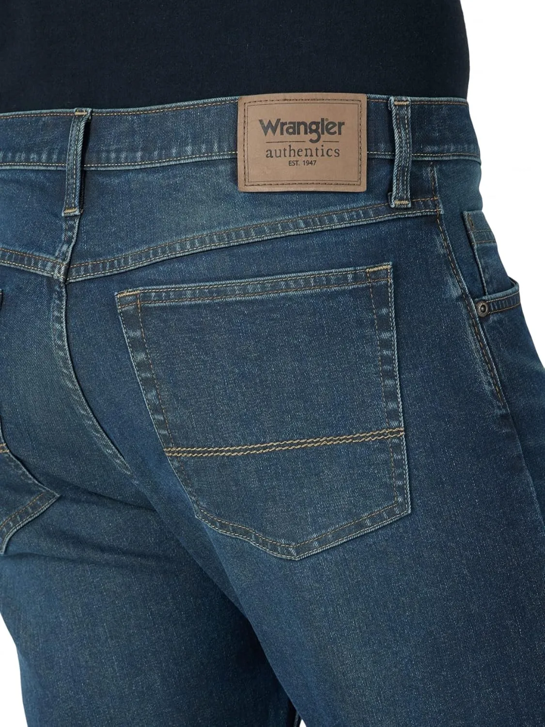 Wrangler Authentics Men's Athletic Fit Stretch Jean