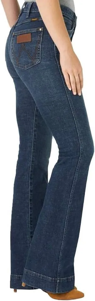 Wrangler Women's Retro High Rise Trouser Jean