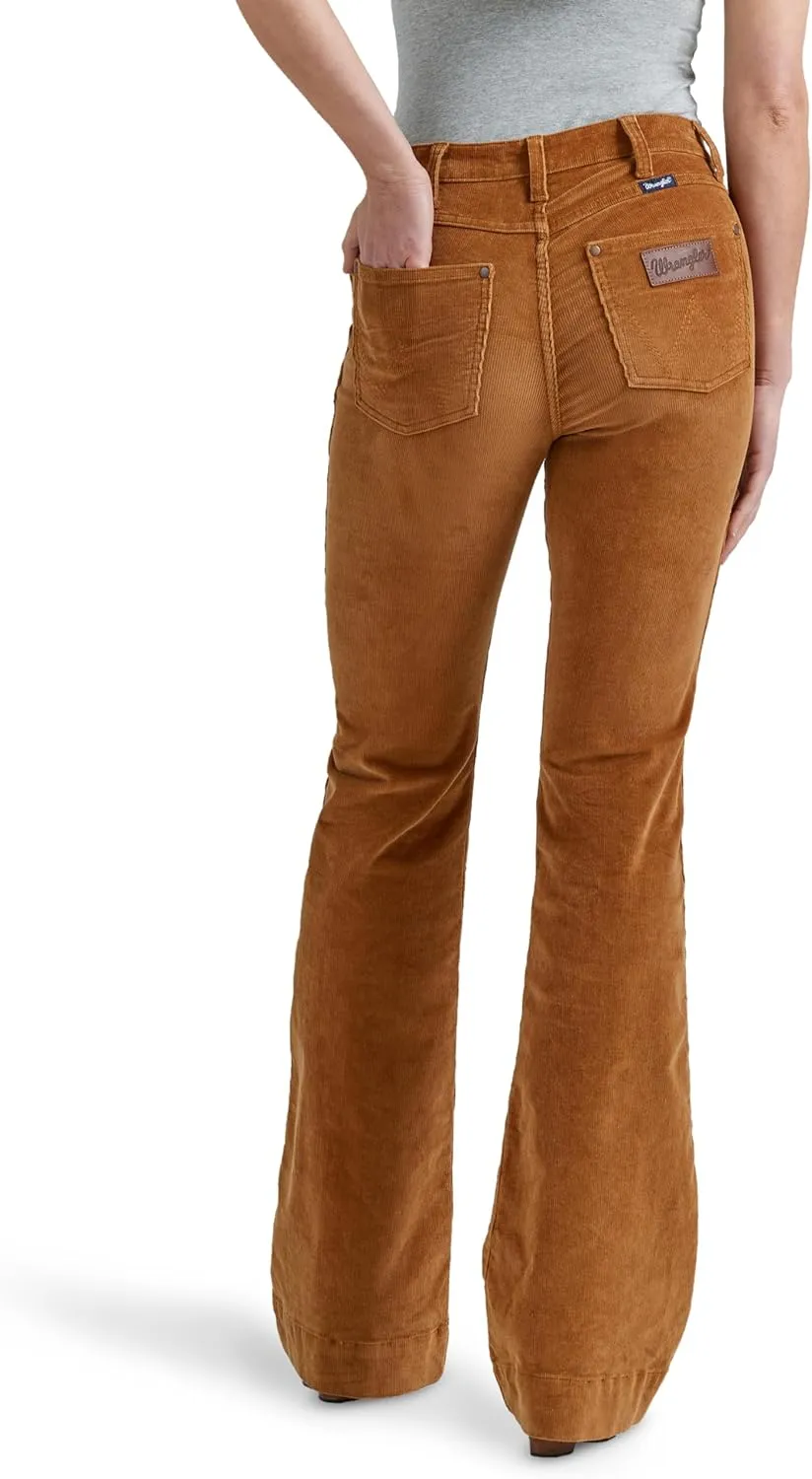 Wrangler Women's Retro High Rise Trouser Jean