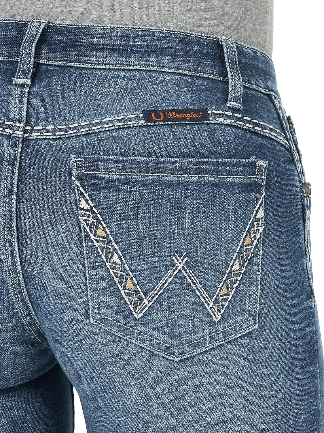 Wrangler Women's Shiloh Low Rise Boot Cut Ultimate Riding Jeans