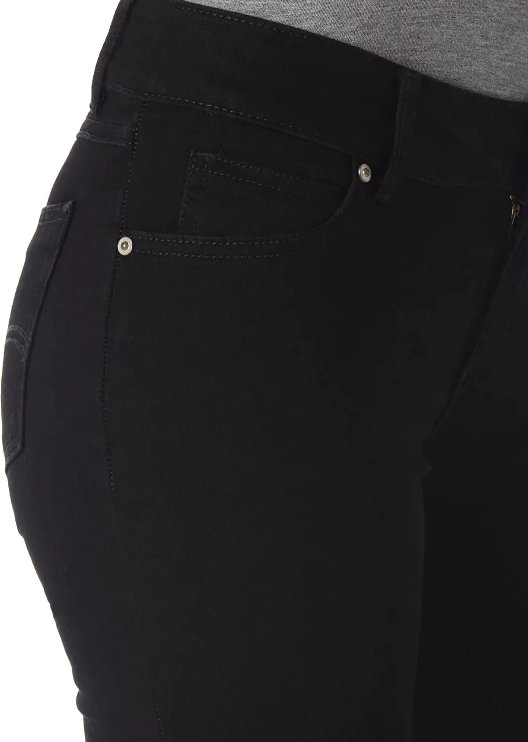 Wrangler Womens Western Mid Rise Stretch Boot Cut Jean