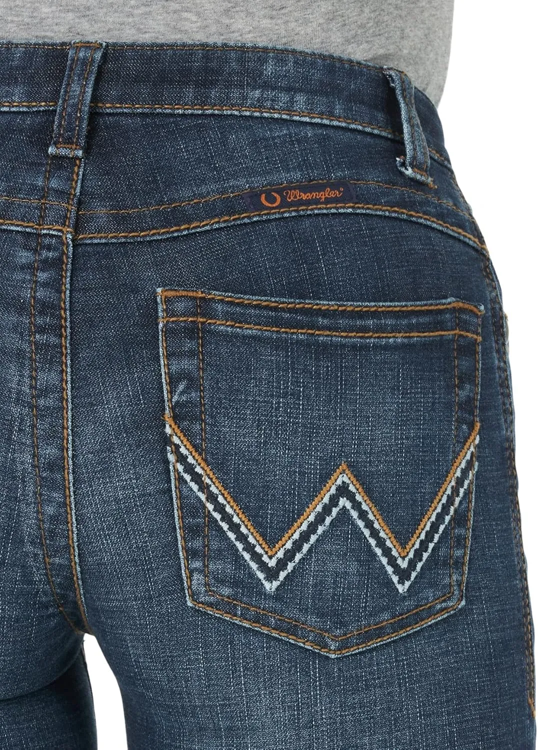 Wrangler Women's Willow Mid Rise Boot Cut Ultimate Riding Jeans