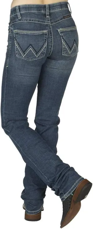 Wrangler Women's Willow Mid Rise Boot Cut Ultimate Riding Jeans